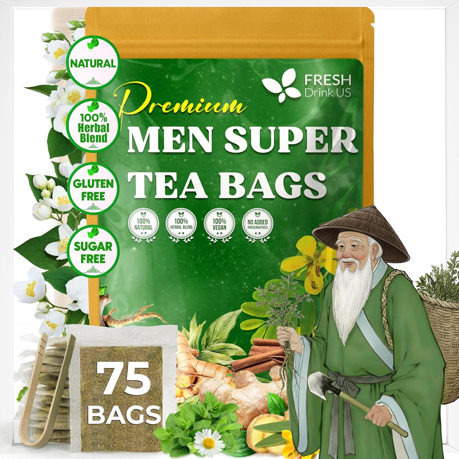 FreshDrinkUS Super Tea per Uomo - foto 1