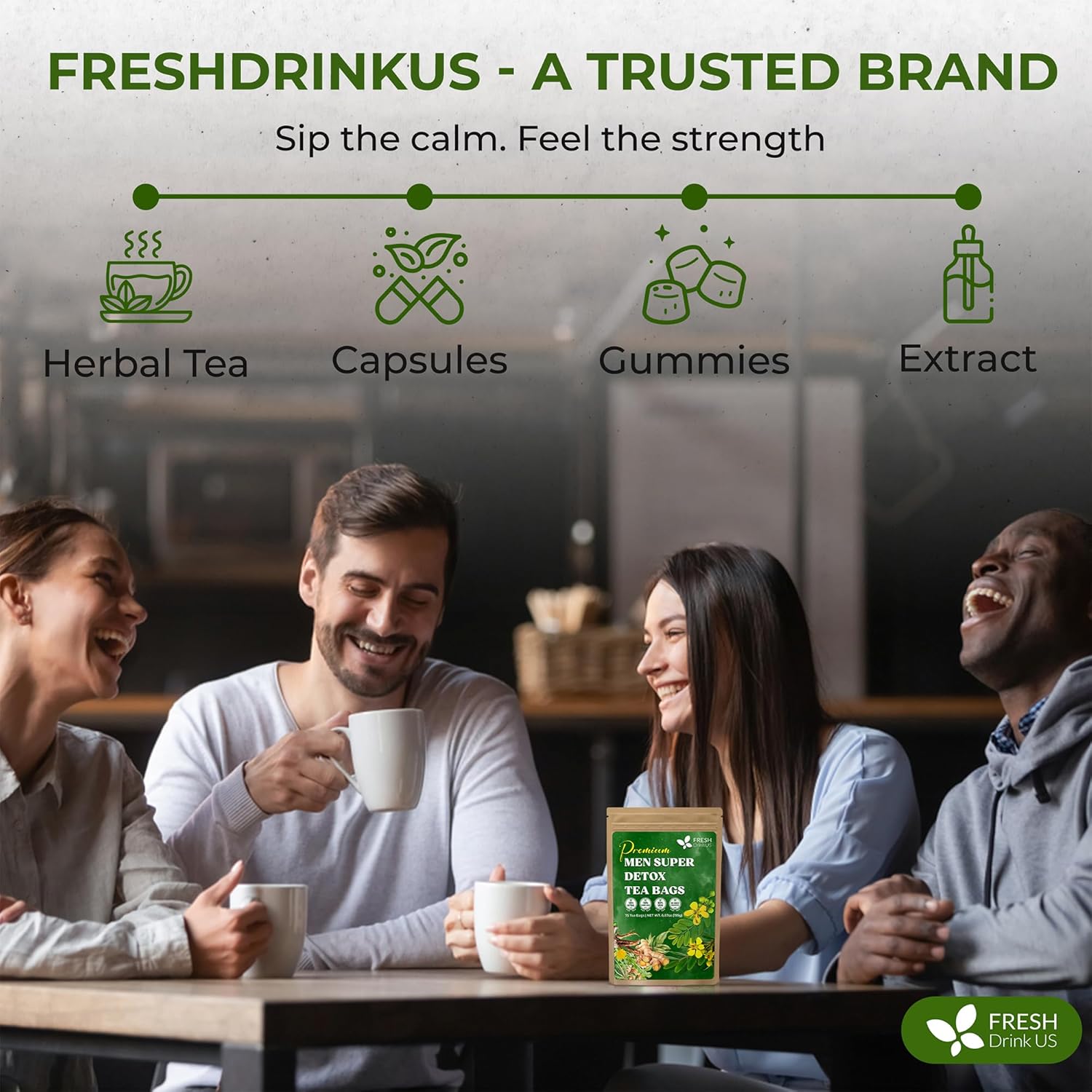 FreshDrinkUS Super Tea per Uomo - foto 4